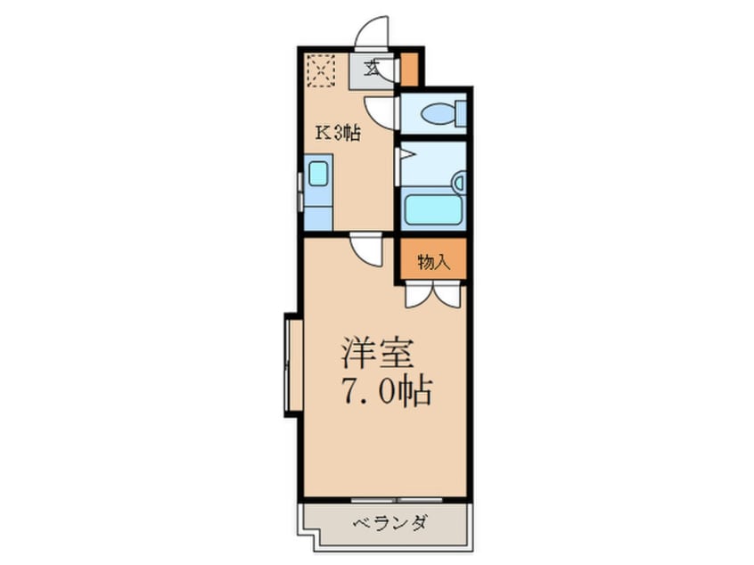 間取図 シャトレ徳力