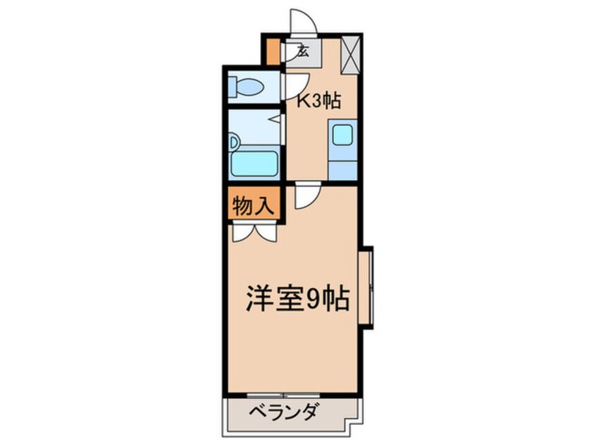 間取図 シャトレ徳力