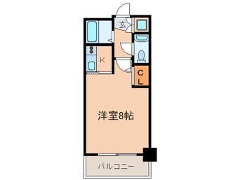 間取図 エンクレスト西公園Ⅱ(608)