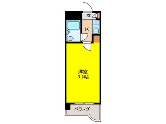 間取図 ﾗｲｵﾝｽﾞﾏﾝｼｮﾝ薬院駅南（705）