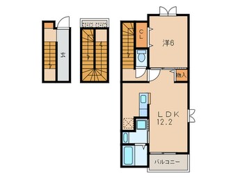 間取図 エクスクルーシブⅣ