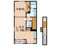 グランツⅣの間取図