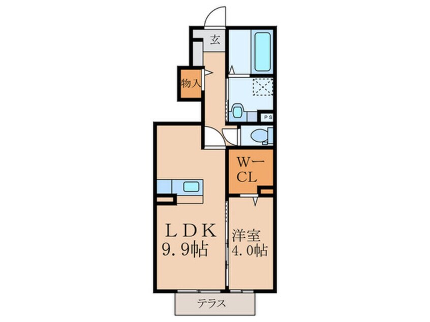 間取図 オリザ弥生