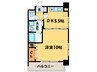 ＧＨ舞鶴 1DKの間取り