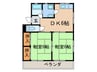 ＫＡＮＡＯ第６ 2DKの間取り