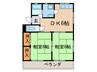 ＫＡＮＡＯ第６ 2DKの間取り