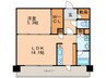 ｴﾝｸﾚｽﾄGRAN博多駅前（1203） 1LDKの間取り