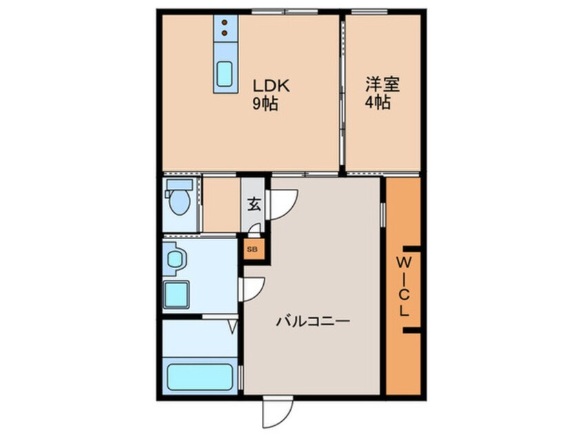 間取図 ERFOLG Thanks A