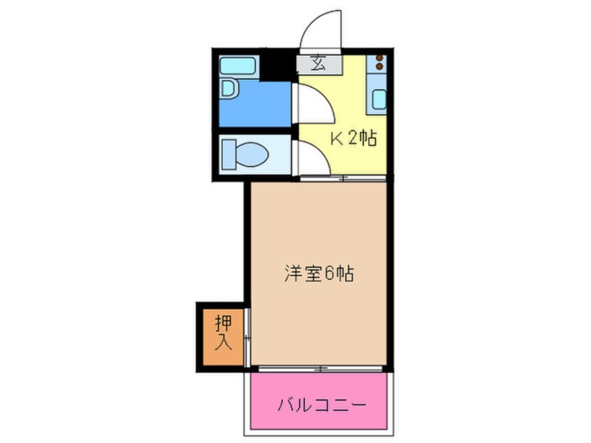 間取図 メゾン８号館