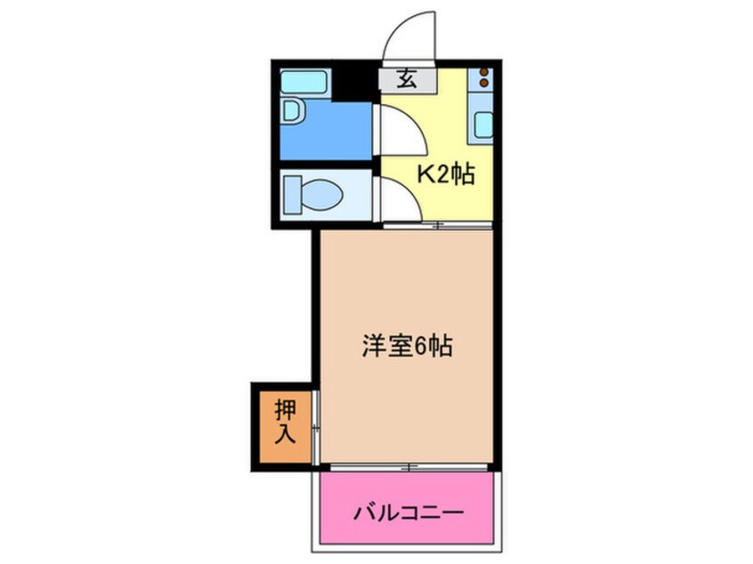 間取図 メゾン８号館