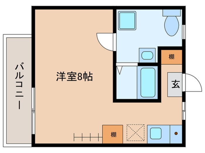 間取り図 ルミネ姪浜
