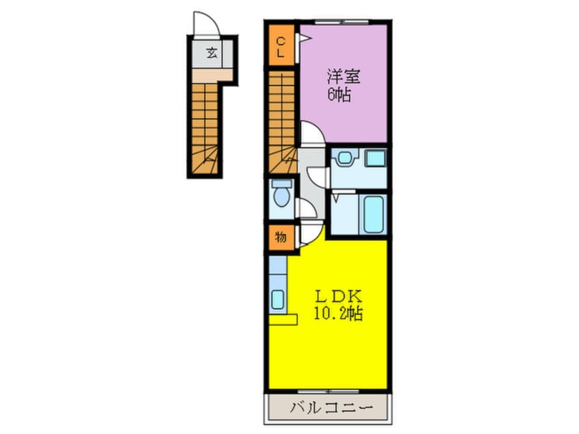 間取図 ケイズヴィラ