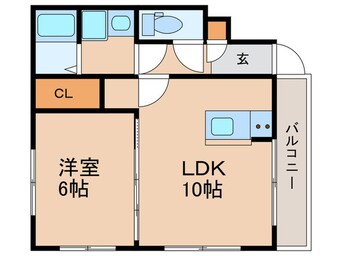 間取図 プロムナードK