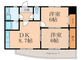 間取図 志井サンフェリカ