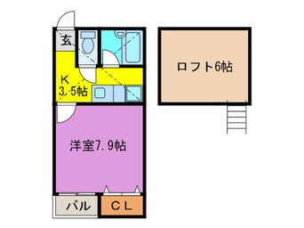 間取図 ロマン桜ヶ丘ハイツ