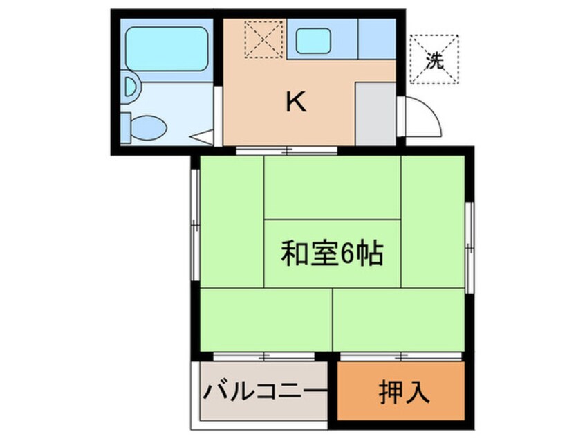 間取図 新光城南ハイツ