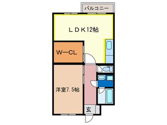 間取図 アルファ－２１