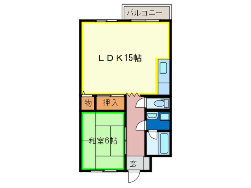 間取図 アルファ－２１