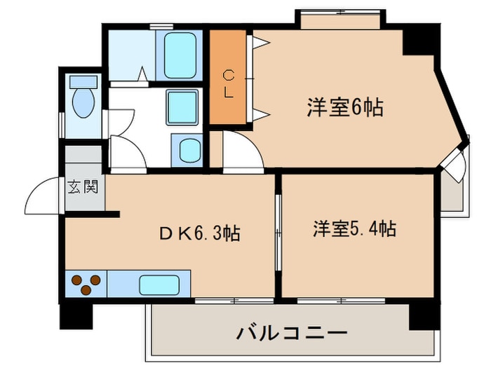 間取り図 アドヴェル荒江