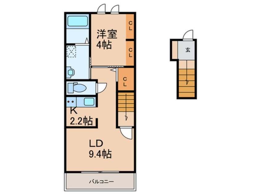 間取図 プリ―マ津福