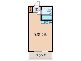 間取図 シティパ－ク薬院