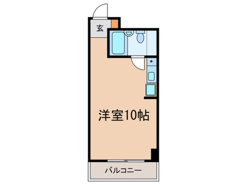 間取図 シティパ－ク薬院
