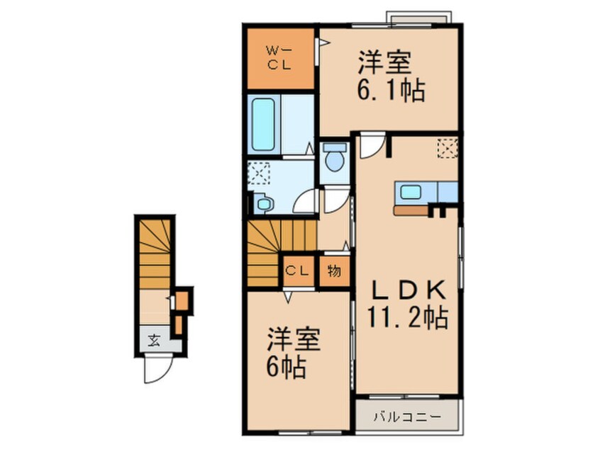 間取図 ウインズⅤ