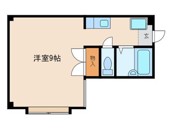 間取図 西新西城コ－ポ