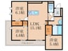 仮）フース　コーシェリ 3LDKの間取り