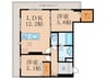 仮）フース　コーシェリ 2LDKの間取り