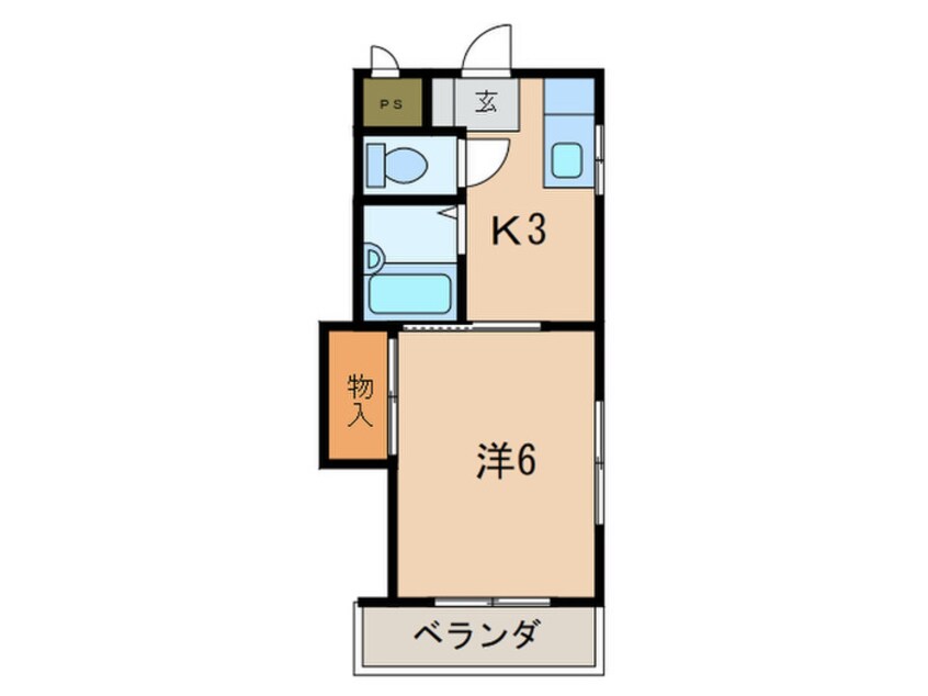 間取図 シャトレ小松