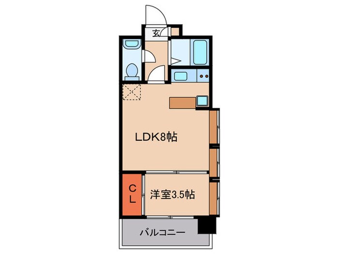 間取り図 エステ－トモアシャト－薬院