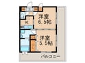 エンクレスト中呉服(1512)の間取図