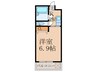FLAT２　安永 1Kの間取り