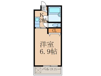 間取図 FLAT２　安永