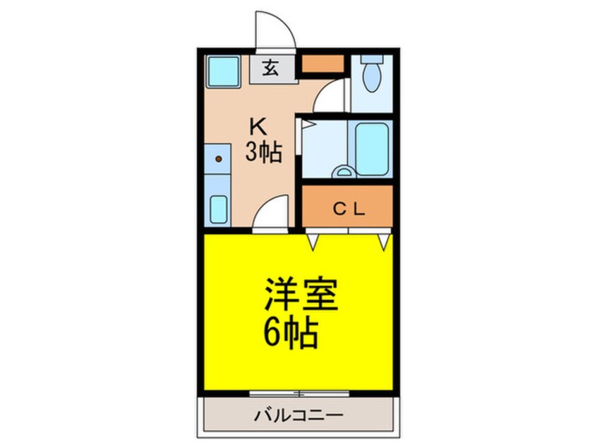 間取図 グロース春日