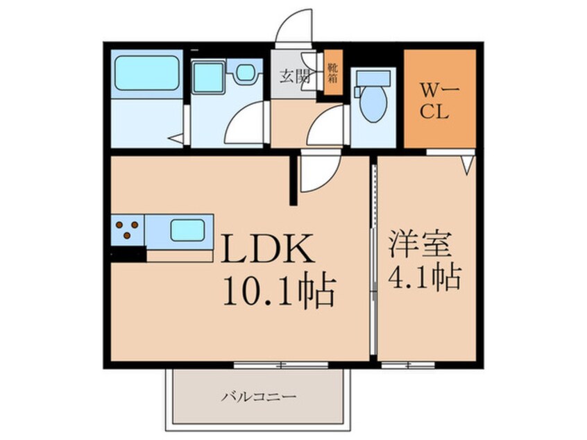 間取図 セジュール横代