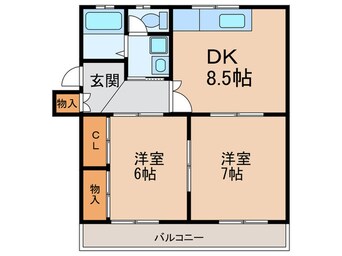 間取図 シェル幹