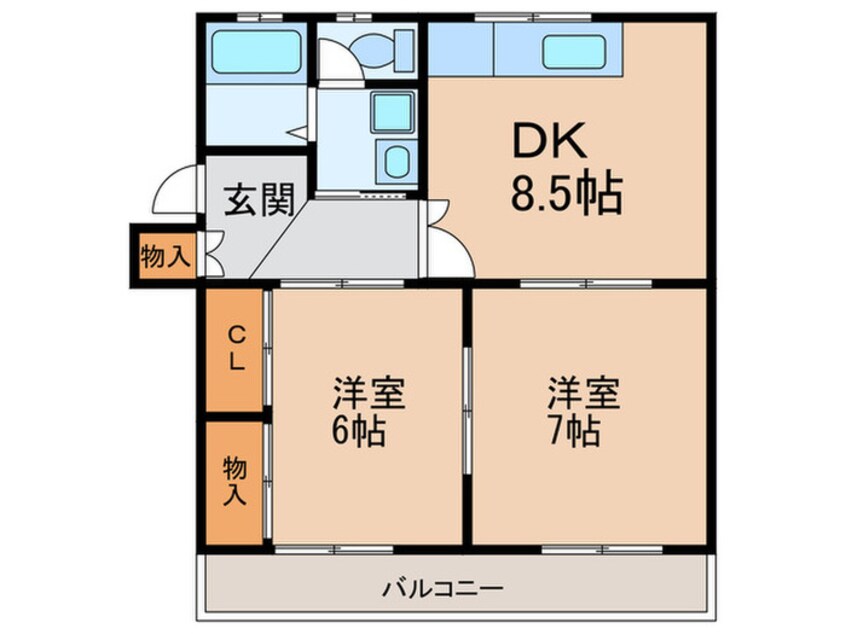 間取図 シェル幹