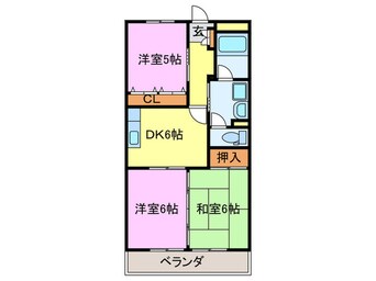 間取図 ハイラークやひろ