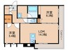 シャーメゾン日之出 2LDKの間取り