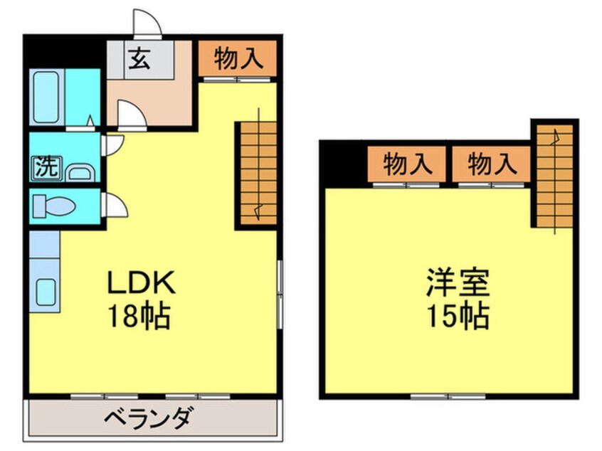 間取図 フォーレスト本城