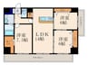 サンシャインロイヤル北九州 3LDKの間取り