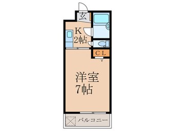 間取図 FLAT5　池主