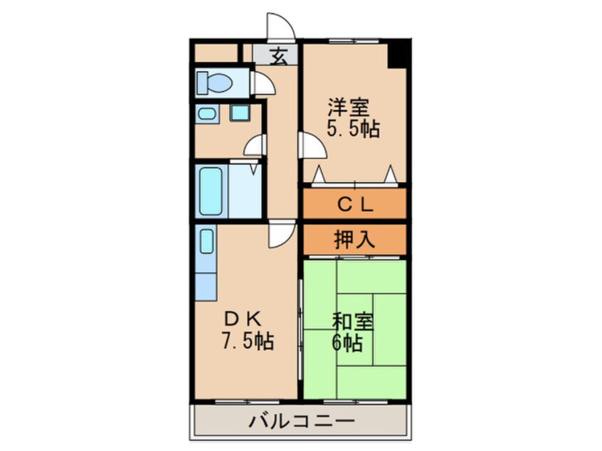 間取図 メゾン南町