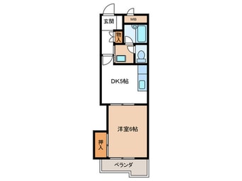 間取図 大橋駅前ビル