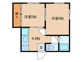 間取図 大楠荘