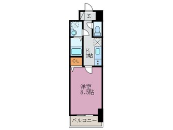 間取図 Ｋ.Ｉ.Ａ.Ｌ東合川ヴィラ