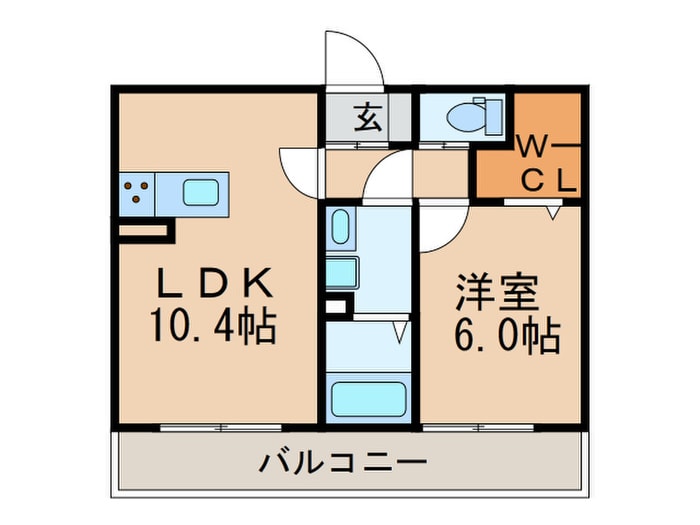 間取り図 ソレール　ヴィラ　Ⅱ　A棟