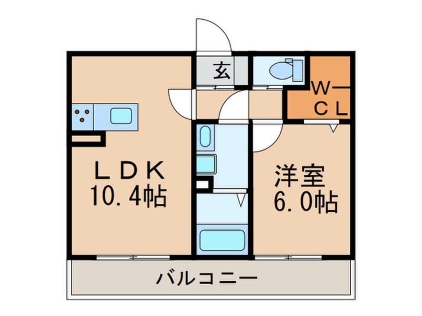 間取図 ソレール　ヴィラ　Ⅱ　A棟